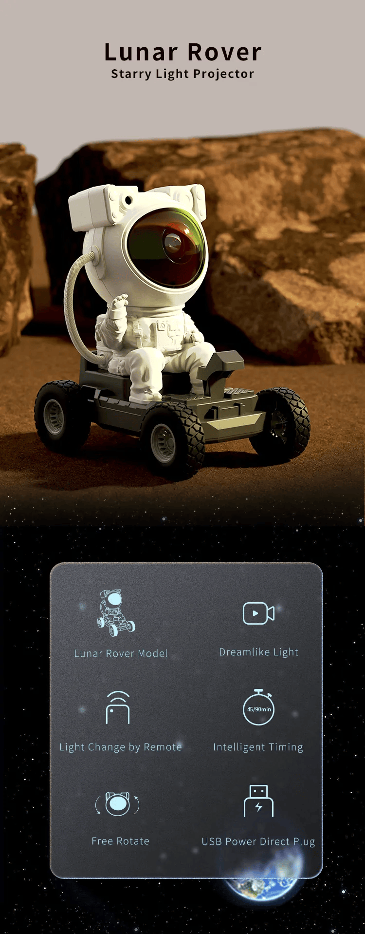 Explore The Mysterious Planet with You!