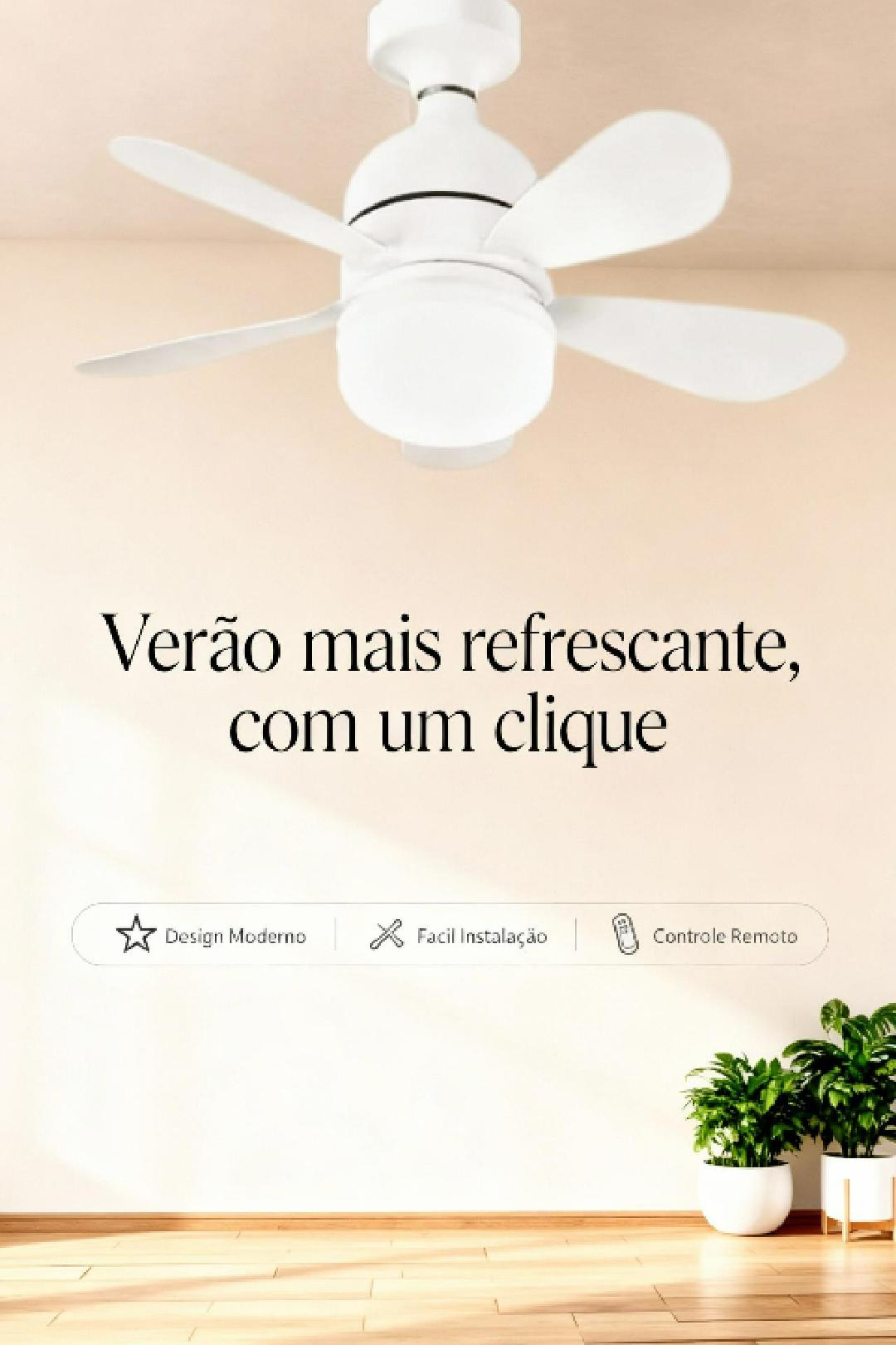 ## Ventilador de Teto ## Apenas:R$79,96