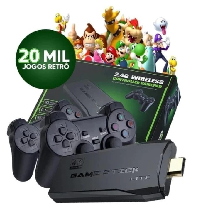 # VídeoGame 20000 jogos # De:R$199,99 >> Por:R$89,99