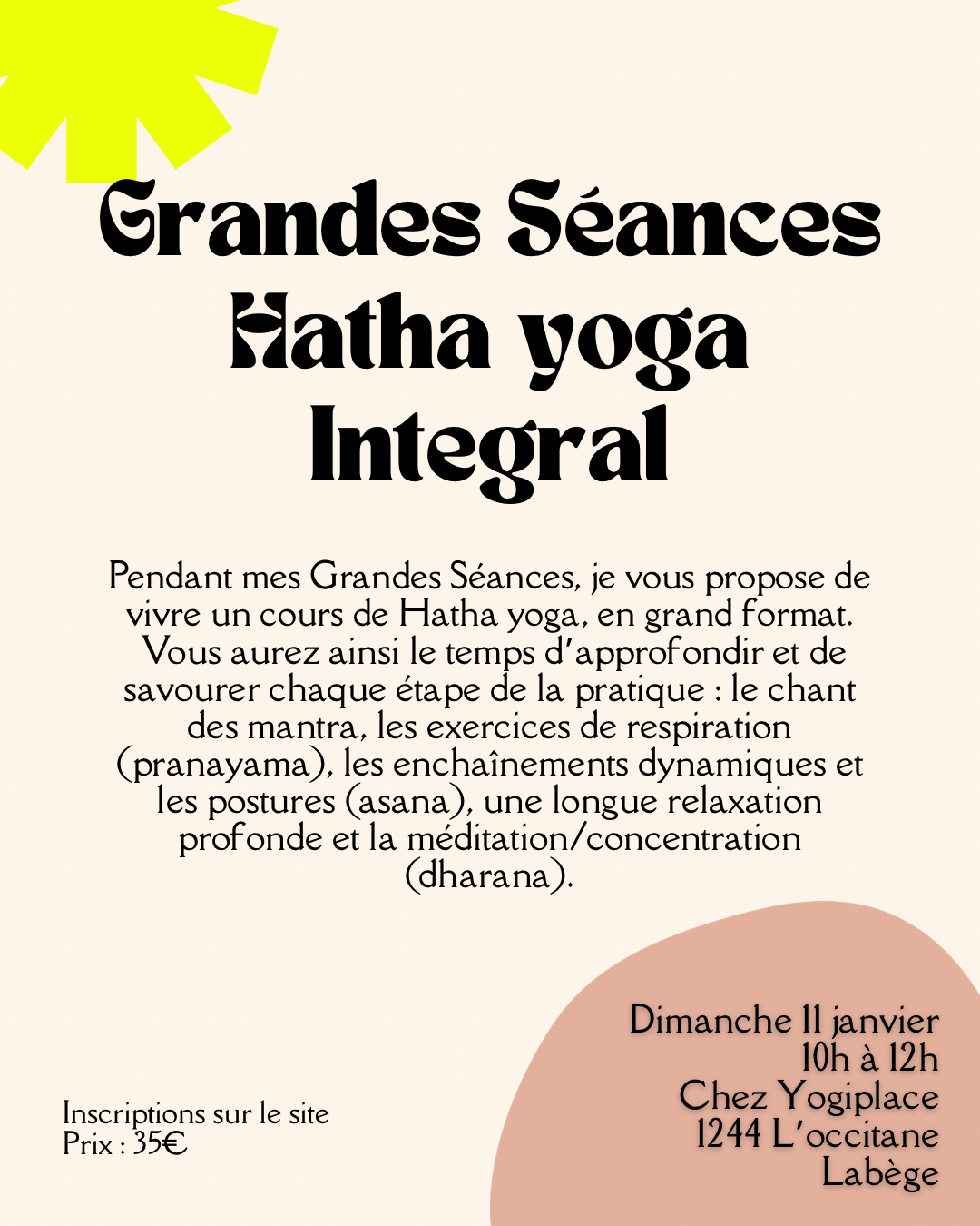 Prochaine Grande Seance