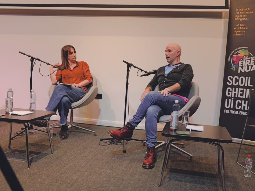 Tadhg Hickey in Conversation with Clare Daly