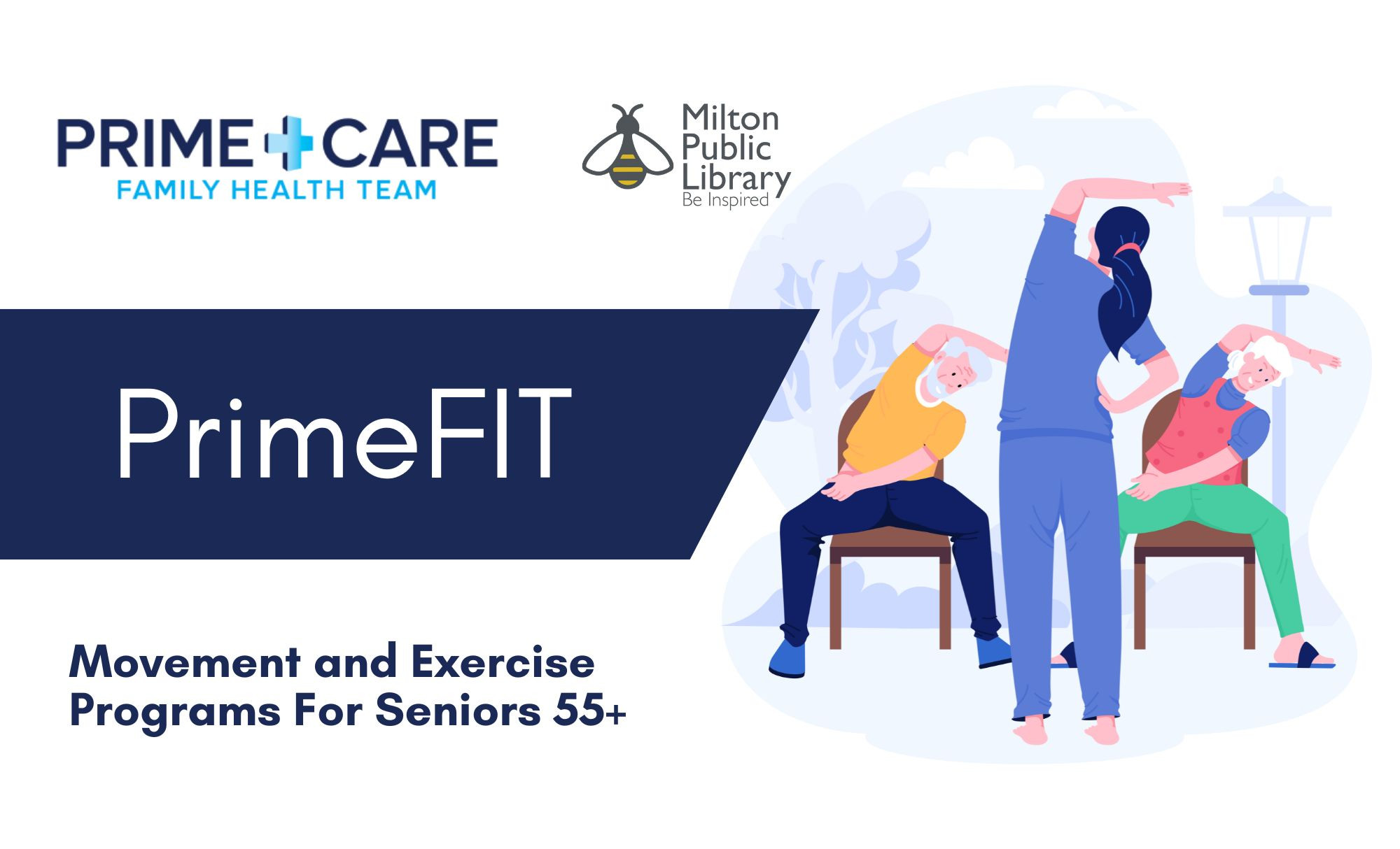 PrimeFIT 55+ - Sign up to our email list