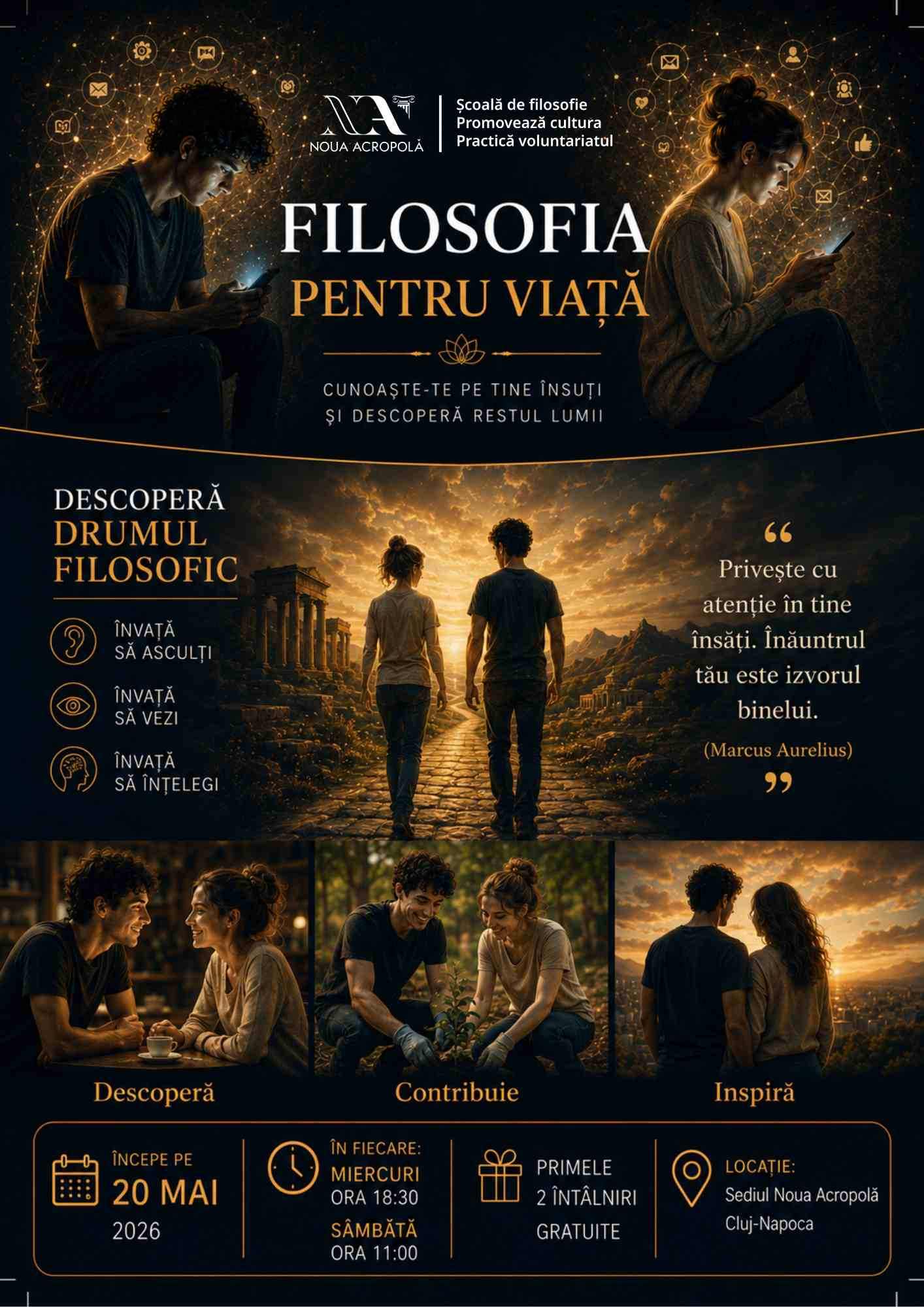 Înscriere curs: Filosofia pentru viață
