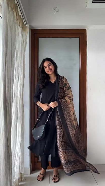 Black Kurtha Office Wear set
