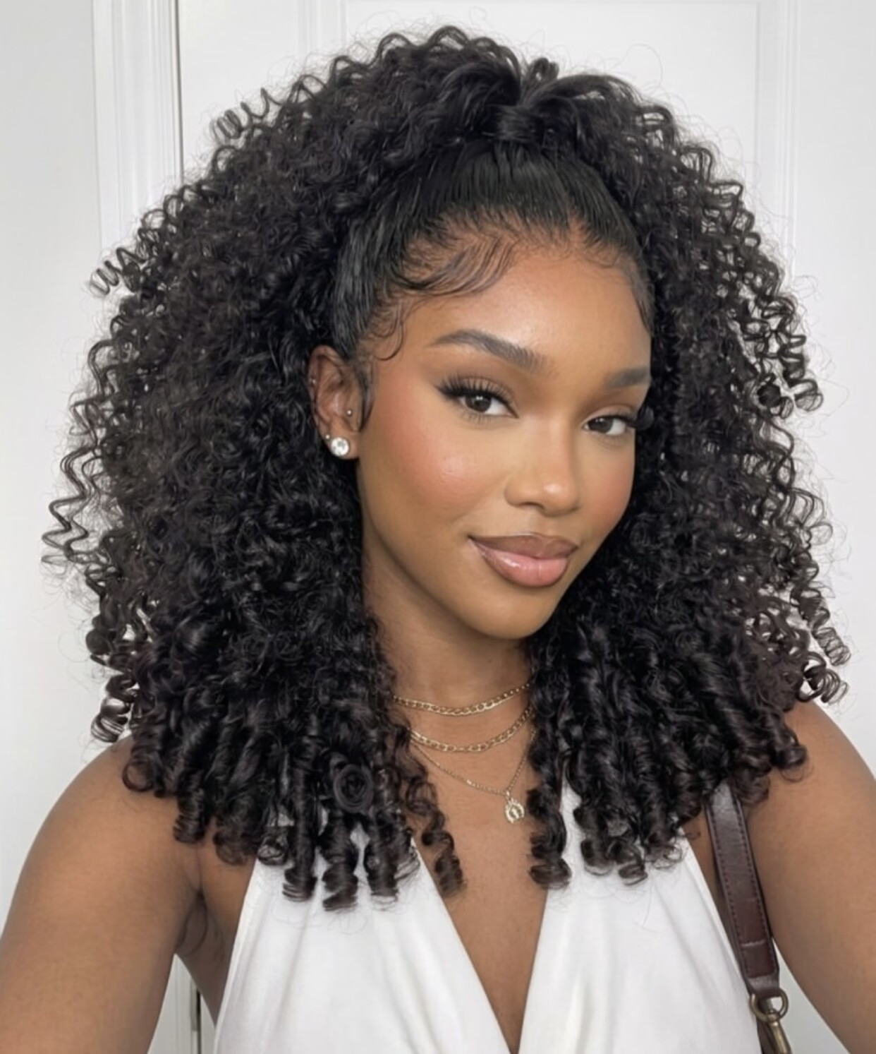 yovoenn burmese curly half wig